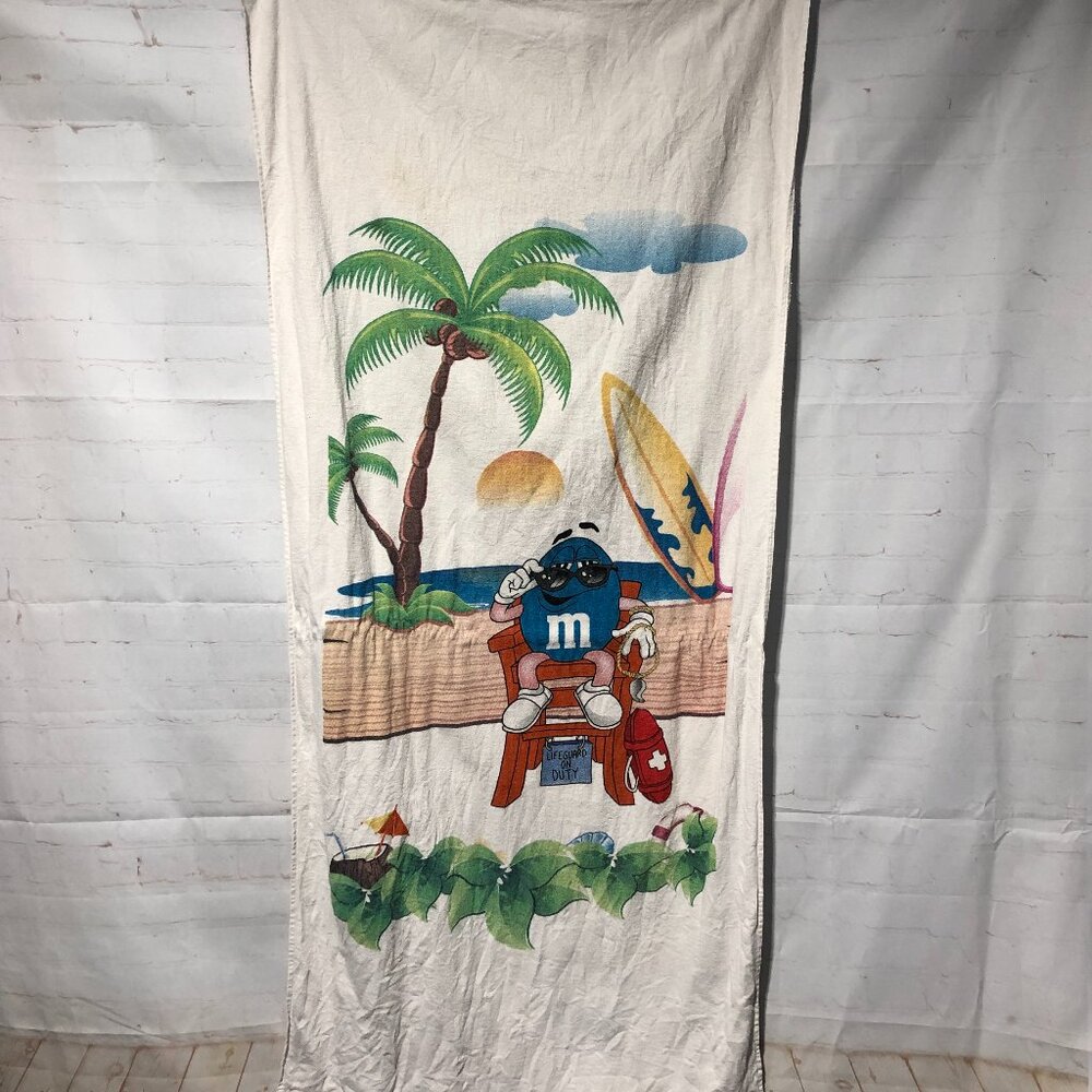 Vintage M&M Beach Towel
